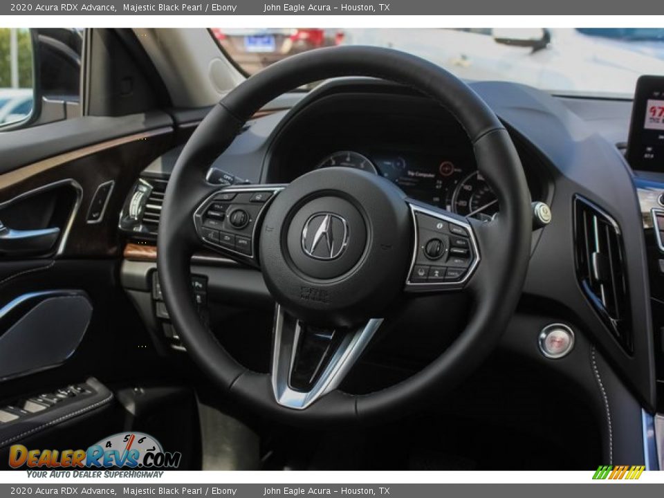 2020 Acura RDX Advance Majestic Black Pearl / Ebony Photo #27