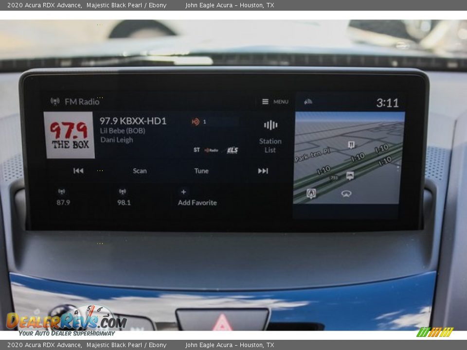 2020 Acura RDX Advance Majestic Black Pearl / Ebony Photo #28