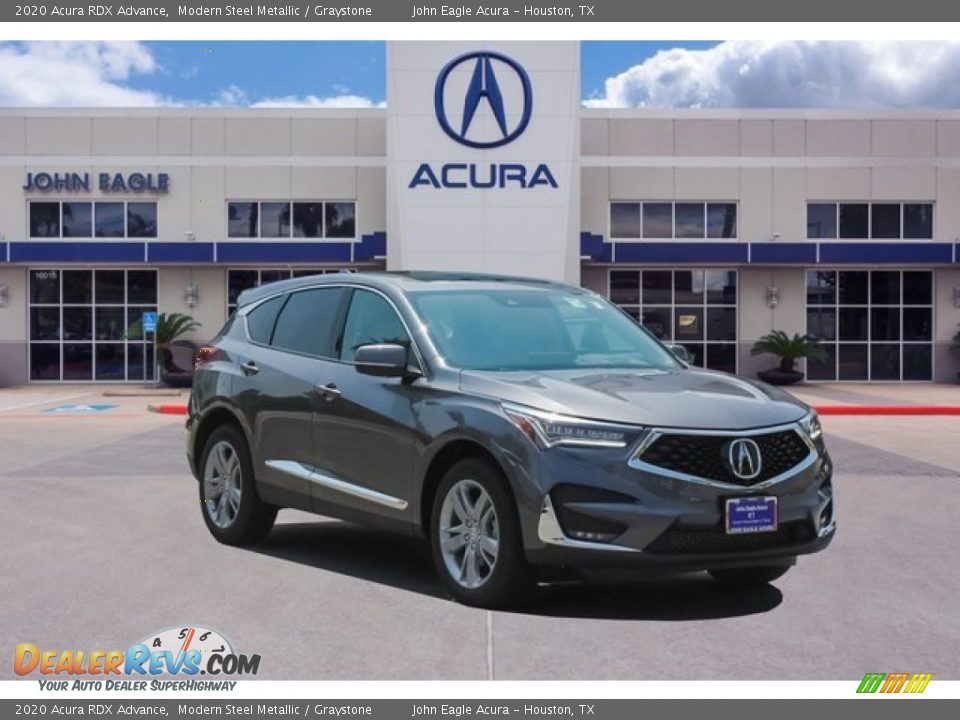 2020 Acura RDX Advance Modern Steel Metallic / Graystone Photo #1