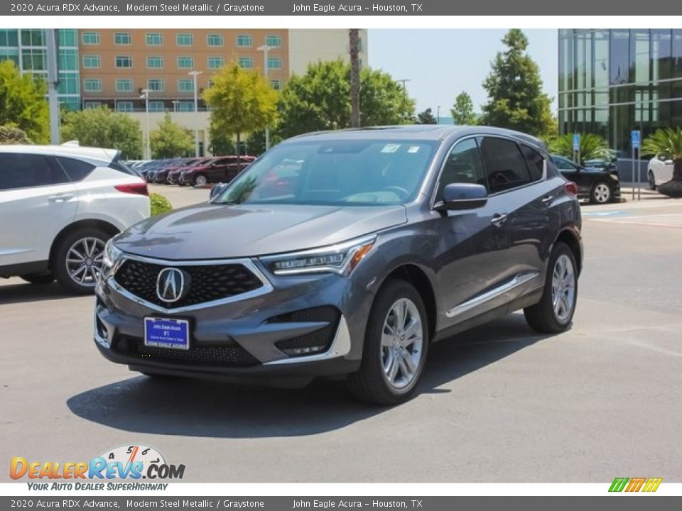 2020 Acura RDX Advance Modern Steel Metallic / Graystone Photo #3