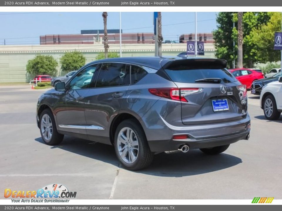2020 Acura RDX Advance Modern Steel Metallic / Graystone Photo #5