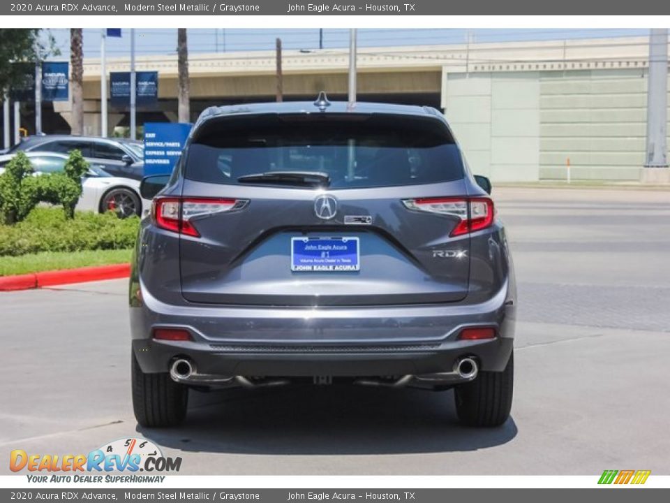 2020 Acura RDX Advance Modern Steel Metallic / Graystone Photo #6