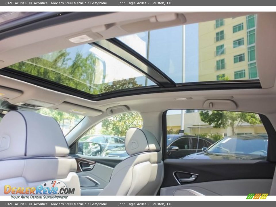 2020 Acura RDX Advance Modern Steel Metallic / Graystone Photo #14