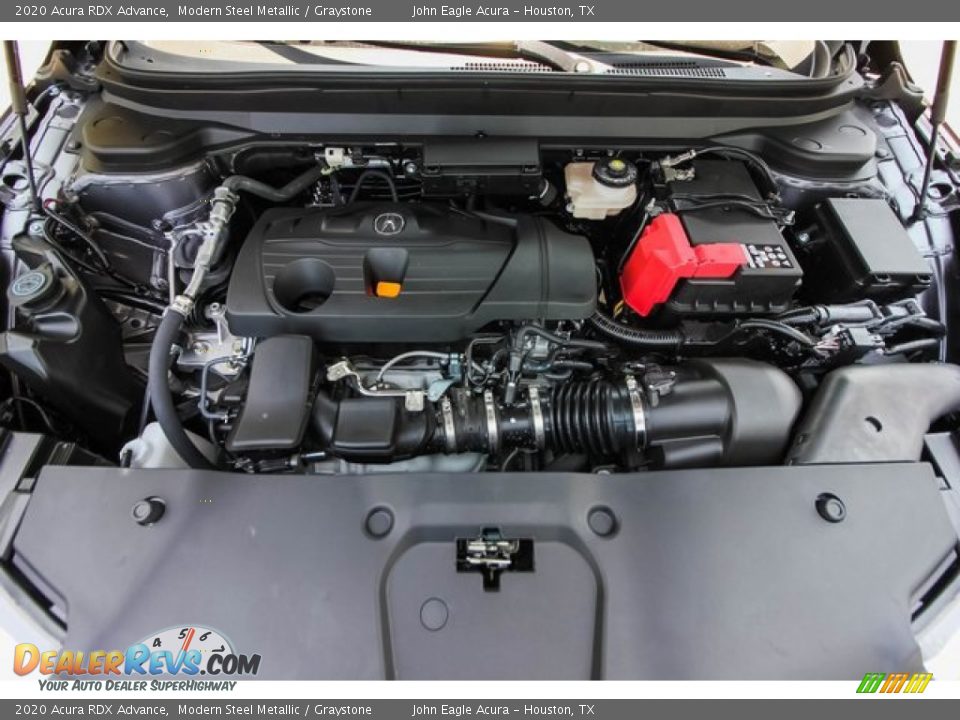 2020 Acura RDX Advance Modern Steel Metallic / Graystone Photo #25