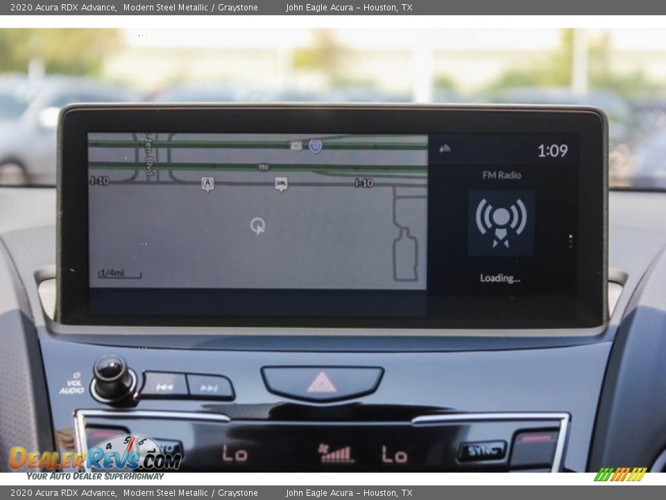 2020 Acura RDX Advance Modern Steel Metallic / Graystone Photo #28