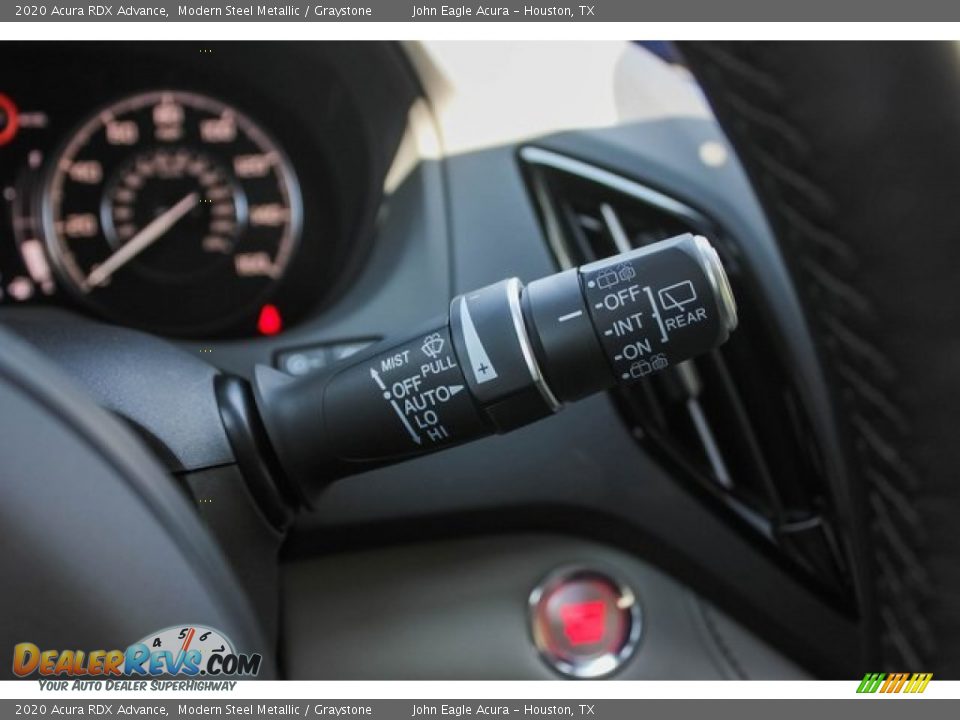 2020 Acura RDX Advance Modern Steel Metallic / Graystone Photo #35