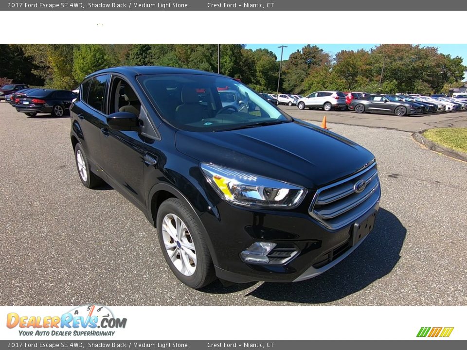 2017 Ford Escape SE 4WD Shadow Black / Medium Light Stone Photo #1