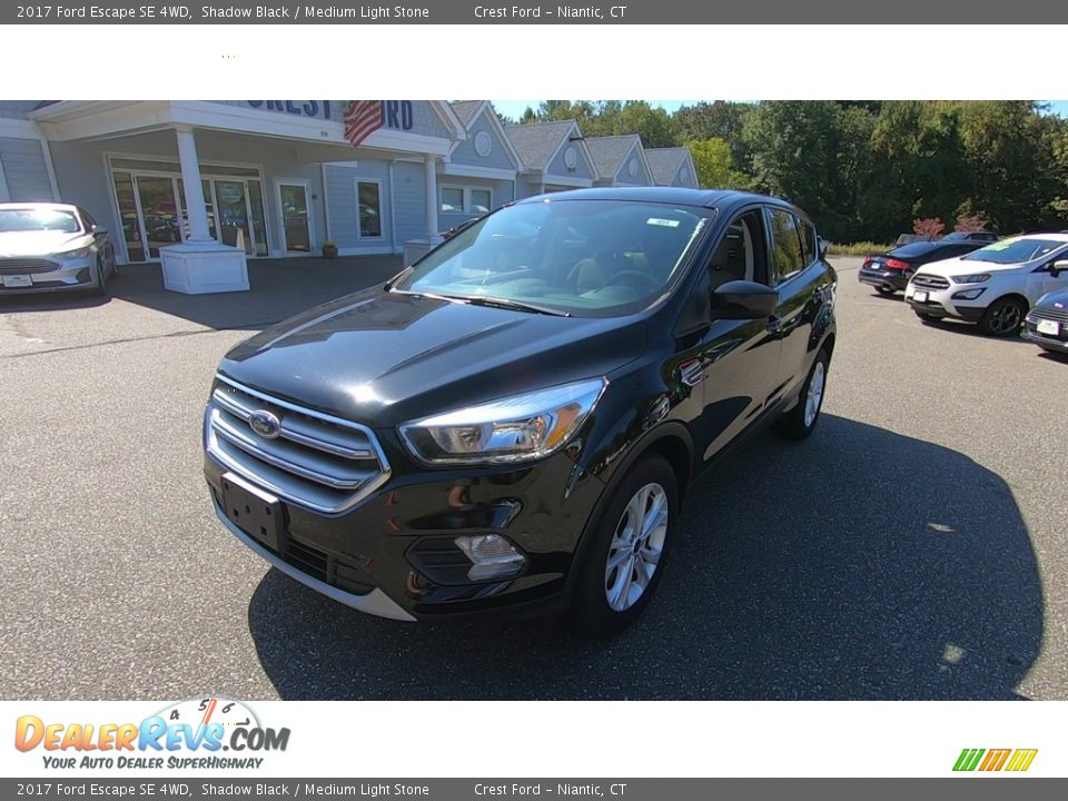 2017 Ford Escape SE 4WD Shadow Black / Medium Light Stone Photo #3