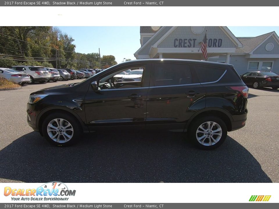 2017 Ford Escape SE 4WD Shadow Black / Medium Light Stone Photo #4