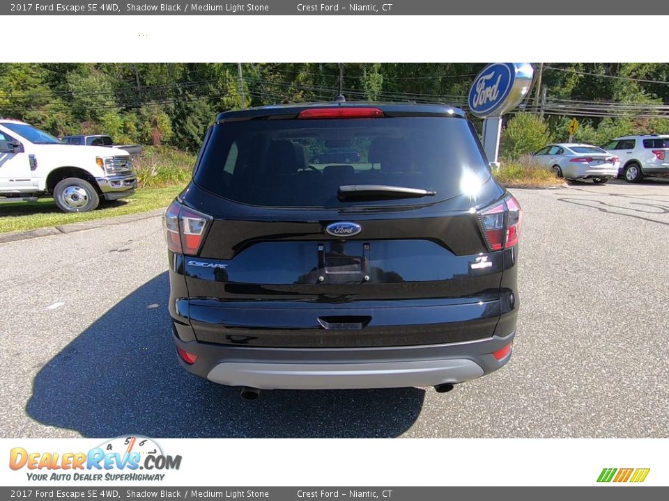 2017 Ford Escape SE 4WD Shadow Black / Medium Light Stone Photo #6