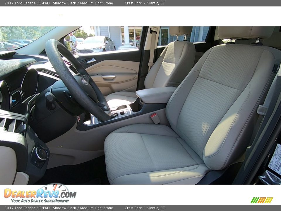 2017 Ford Escape SE 4WD Shadow Black / Medium Light Stone Photo #12