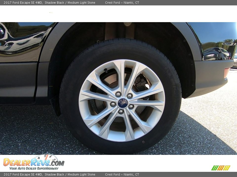 2017 Ford Escape SE 4WD Shadow Black / Medium Light Stone Photo #21