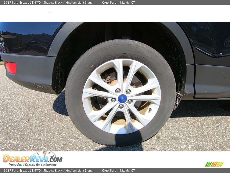 2017 Ford Escape SE 4WD Shadow Black / Medium Light Stone Photo #23