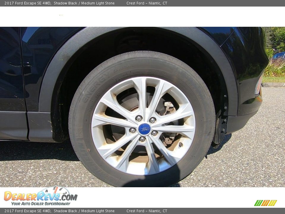 2017 Ford Escape SE 4WD Shadow Black / Medium Light Stone Photo #27