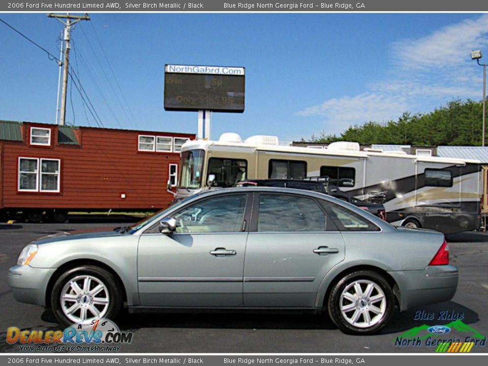 2006 Ford Five Hundred Limited AWD Silver Birch Metallic / Black Photo #2