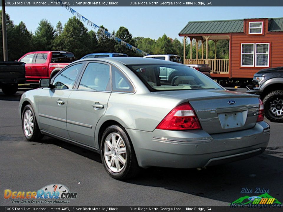 2006 Ford Five Hundred Limited AWD Silver Birch Metallic / Black Photo #3