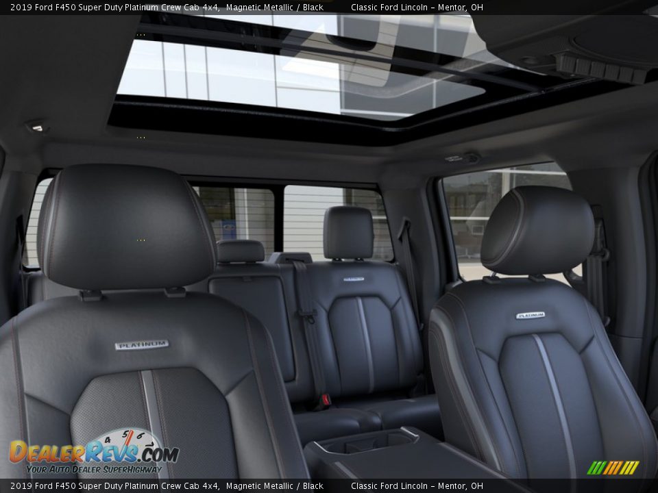 2019 Ford F450 Super Duty Platinum Crew Cab 4x4 Magnetic Metallic / Black Photo #22
