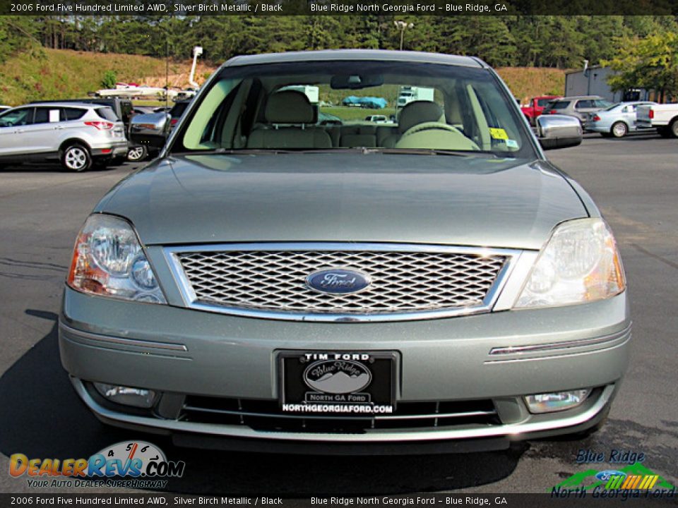 2006 Ford Five Hundred Limited AWD Silver Birch Metallic / Black Photo #8