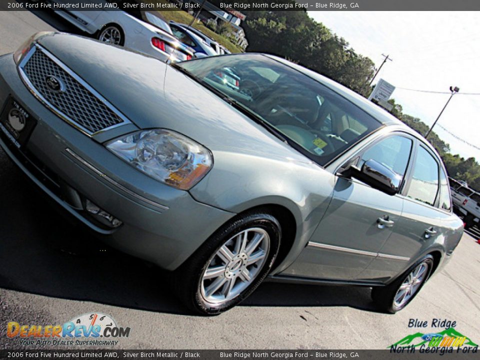 2006 Ford Five Hundred Limited AWD Silver Birch Metallic / Black Photo #29
