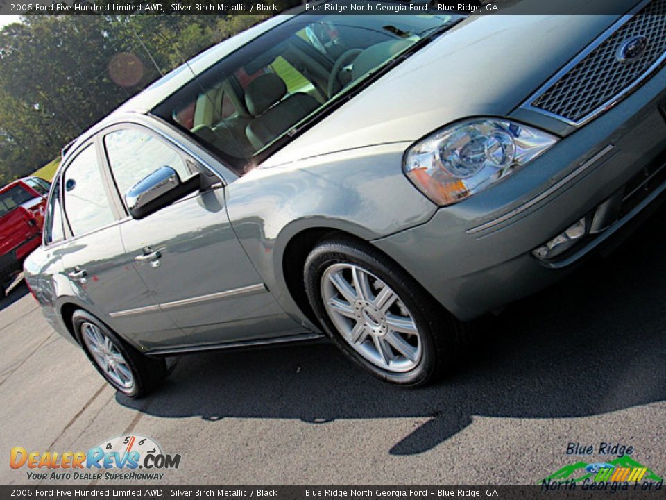 2006 Ford Five Hundred Limited AWD Silver Birch Metallic / Black Photo #30