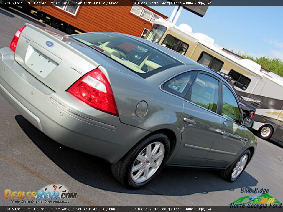 2006 Ford Five Hundred Limited AWD Silver Birch Metallic / Black Photo #31