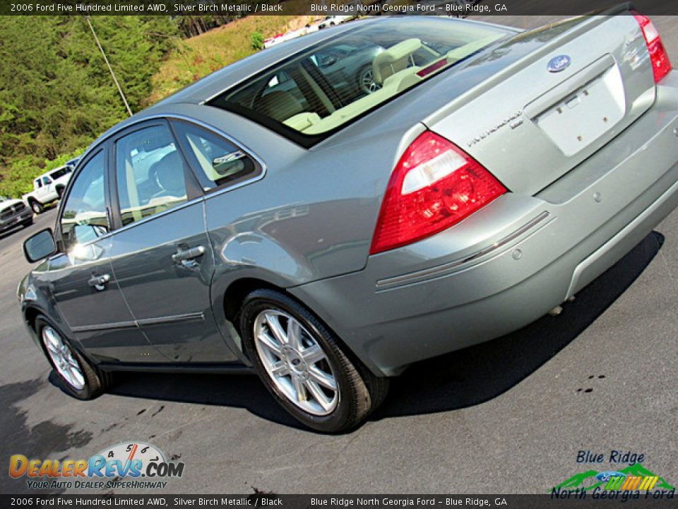 2006 Ford Five Hundred Limited AWD Silver Birch Metallic / Black Photo #32