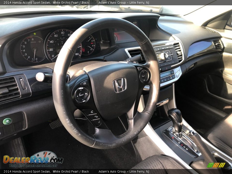 2014 Honda Accord Sport Sedan White Orchid Pearl / Black Photo #7