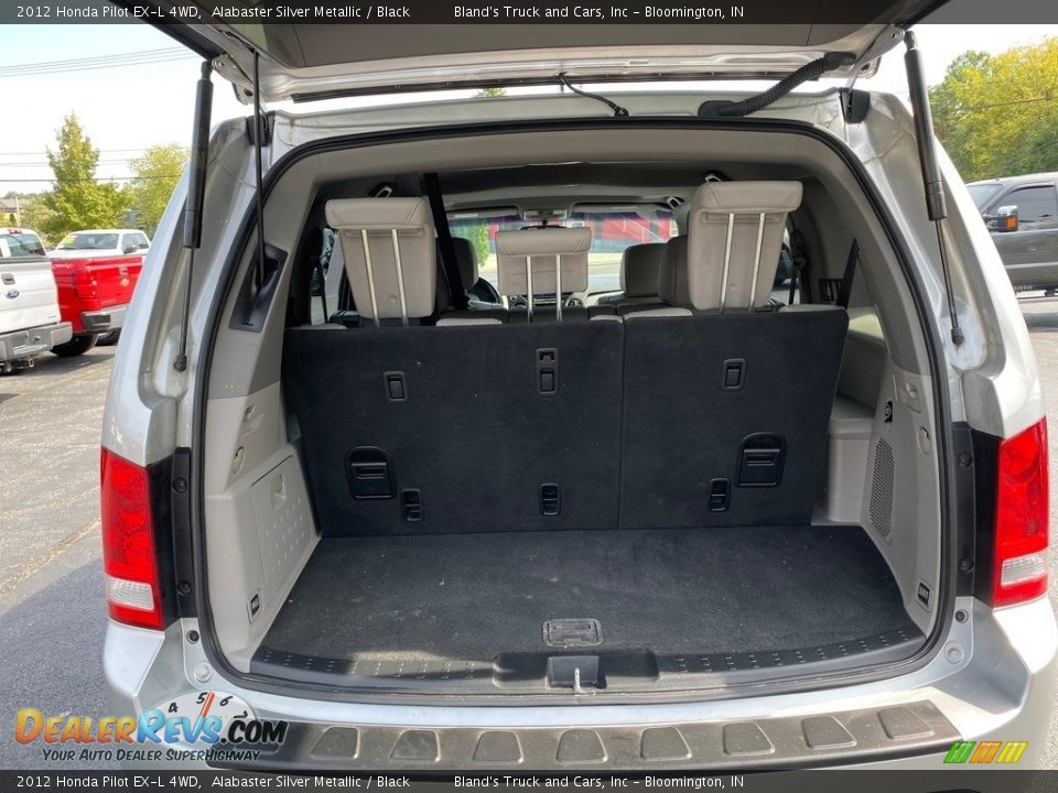 2012 Honda Pilot EX-L 4WD Alabaster Silver Metallic / Black Photo #9
