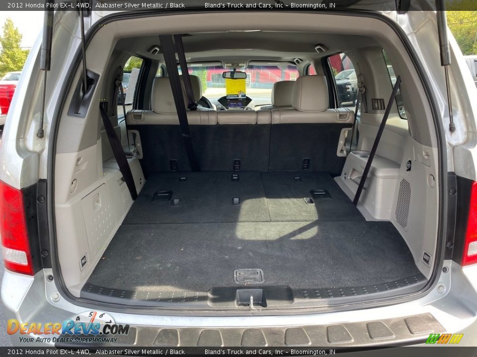 2012 Honda Pilot EX-L 4WD Alabaster Silver Metallic / Black Photo #10