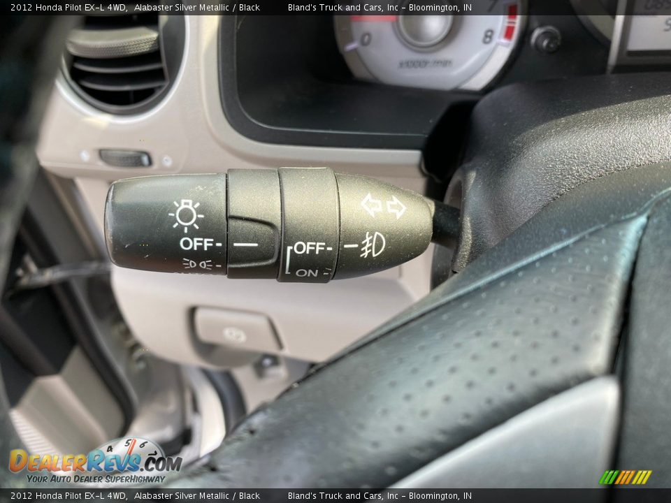 2012 Honda Pilot EX-L 4WD Alabaster Silver Metallic / Black Photo #20