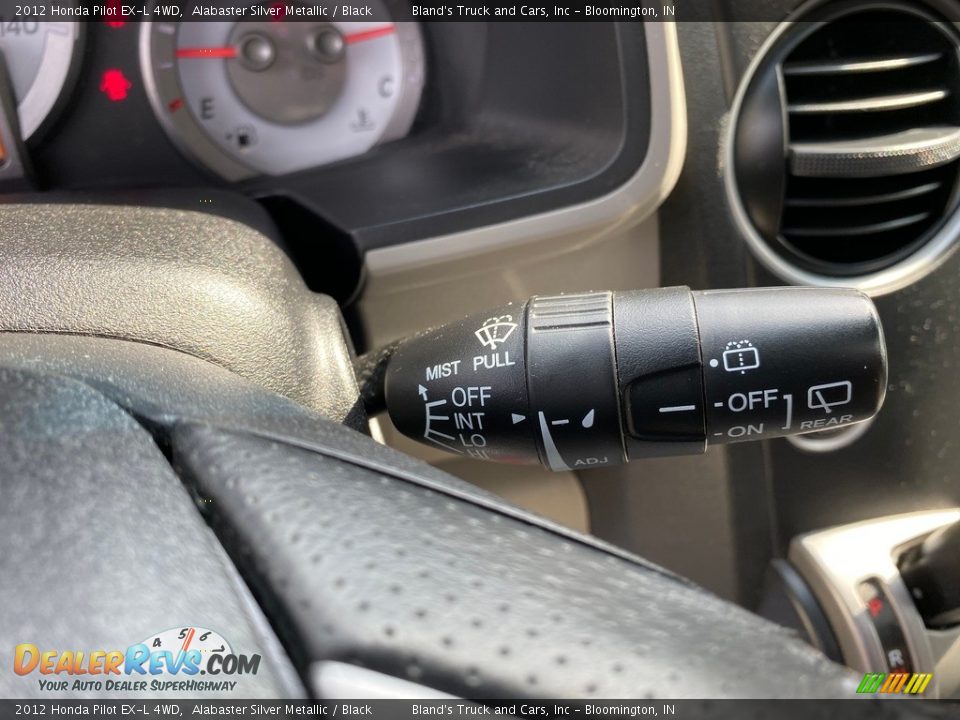 2012 Honda Pilot EX-L 4WD Alabaster Silver Metallic / Black Photo #21
