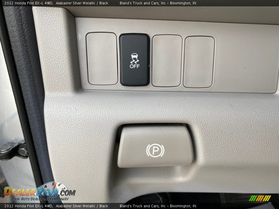 2012 Honda Pilot EX-L 4WD Alabaster Silver Metallic / Black Photo #22