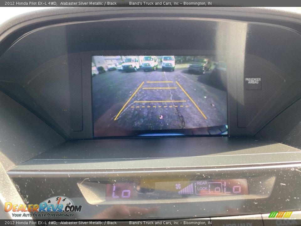 2012 Honda Pilot EX-L 4WD Alabaster Silver Metallic / Black Photo #26