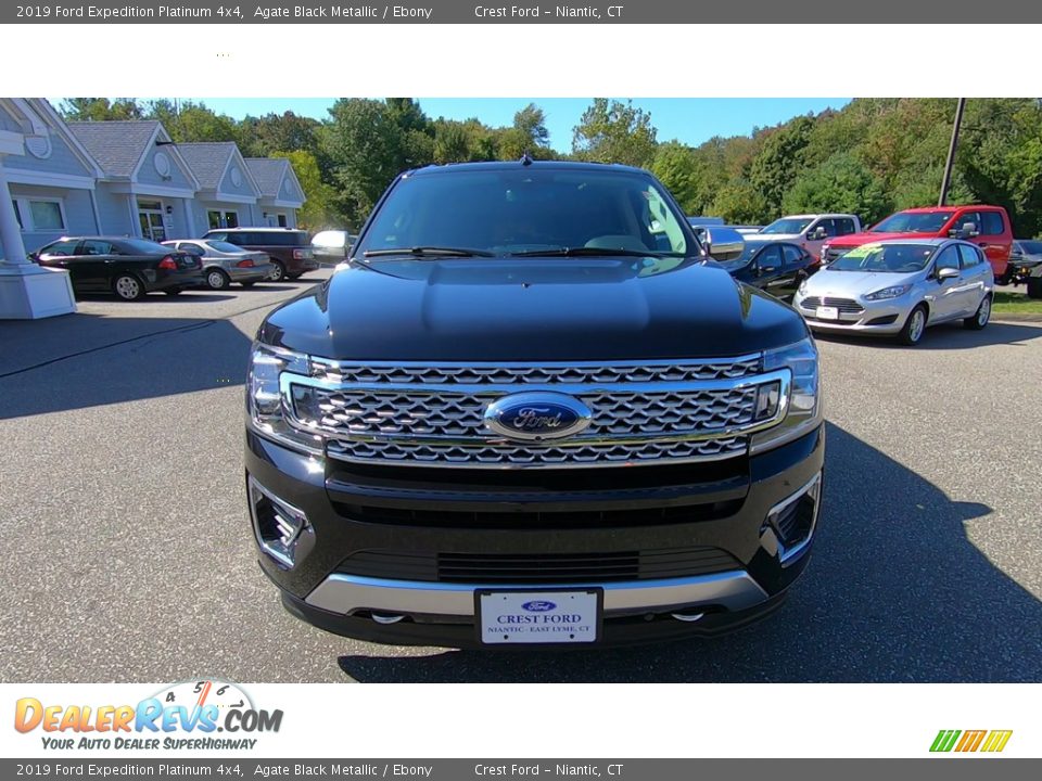 2019 Ford Expedition Platinum 4x4 Agate Black Metallic / Ebony Photo #2