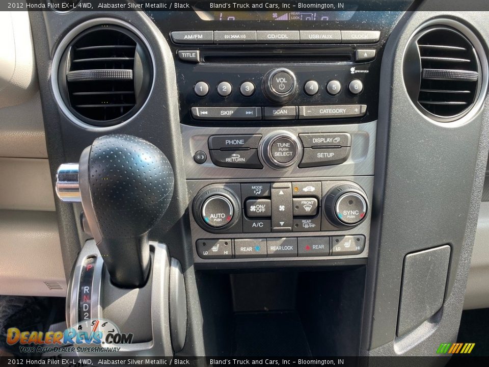 2012 Honda Pilot EX-L 4WD Alabaster Silver Metallic / Black Photo #27