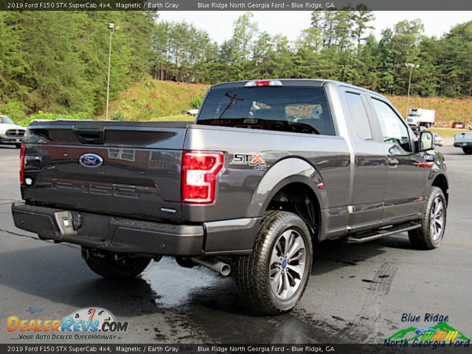 2019 Ford F150 STX SuperCab 4x4 Magnetic / Earth Gray Photo #5