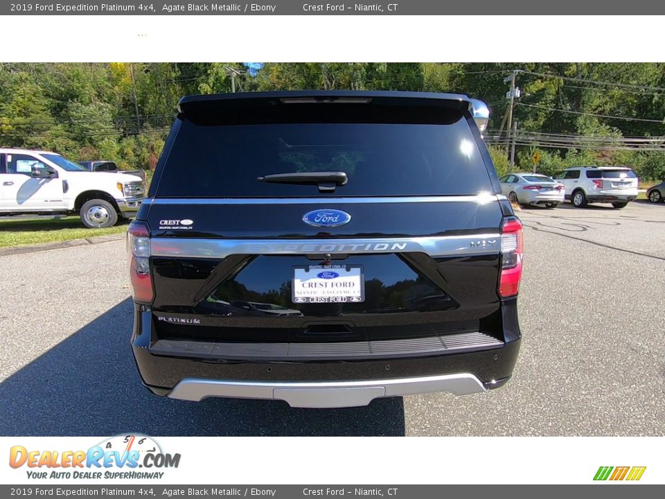 2019 Ford Expedition Platinum 4x4 Agate Black Metallic / Ebony Photo #6