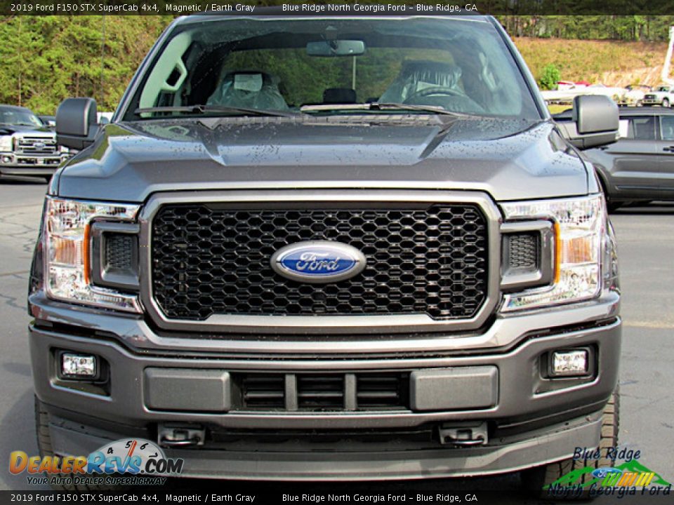 2019 Ford F150 STX SuperCab 4x4 Magnetic / Earth Gray Photo #8