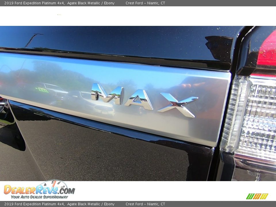 2019 Ford Expedition Platinum 4x4 Agate Black Metallic / Ebony Photo #9