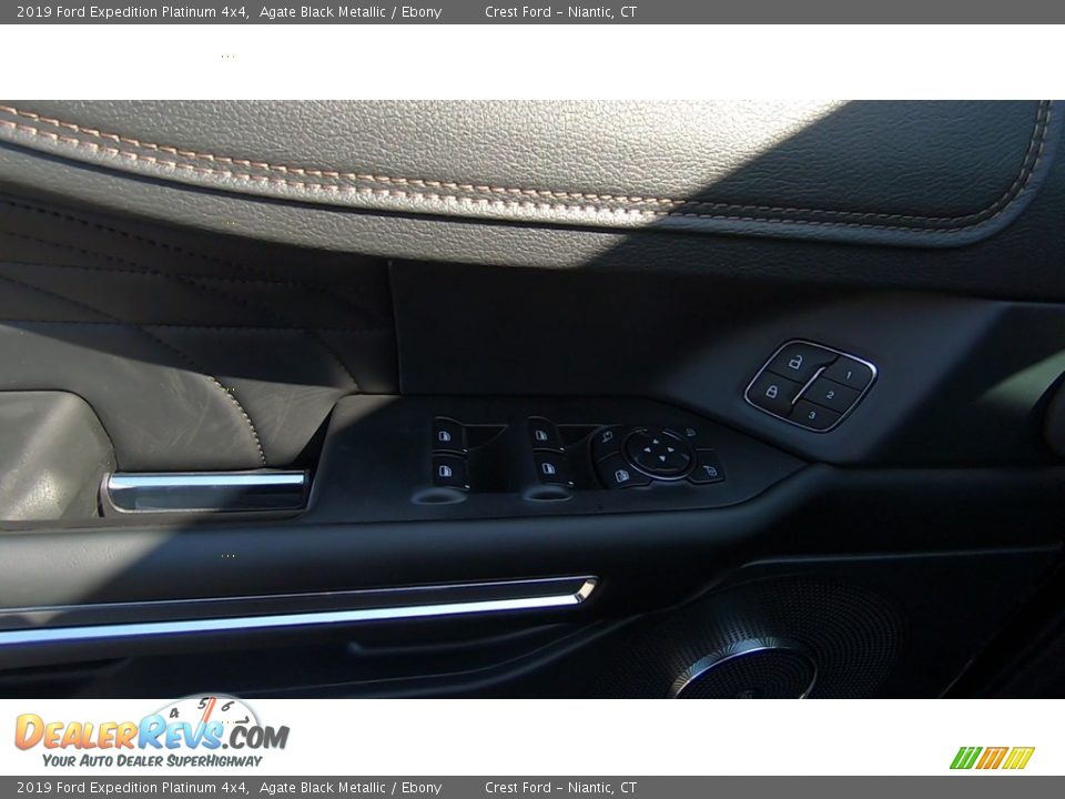 2019 Ford Expedition Platinum 4x4 Agate Black Metallic / Ebony Photo #13