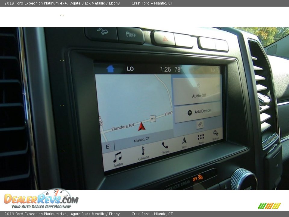 2019 Ford Expedition Platinum 4x4 Agate Black Metallic / Ebony Photo #15