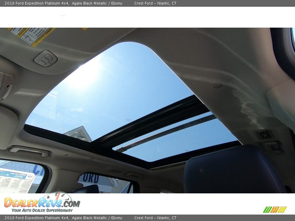 2019 Ford Expedition Platinum 4x4 Agate Black Metallic / Ebony Photo #18