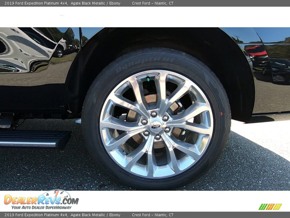 2019 Ford Expedition Platinum 4x4 Agate Black Metallic / Ebony Photo #21