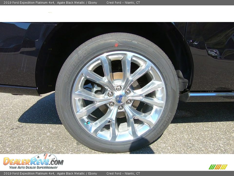 2019 Ford Expedition Platinum 4x4 Agate Black Metallic / Ebony Photo #23