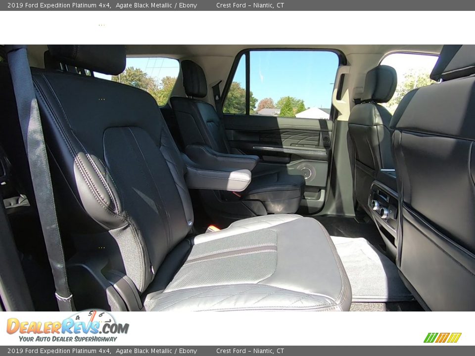 2019 Ford Expedition Platinum 4x4 Agate Black Metallic / Ebony Photo #24
