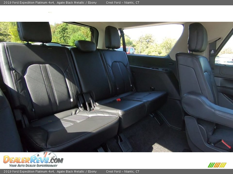 2019 Ford Expedition Platinum 4x4 Agate Black Metallic / Ebony Photo #25
