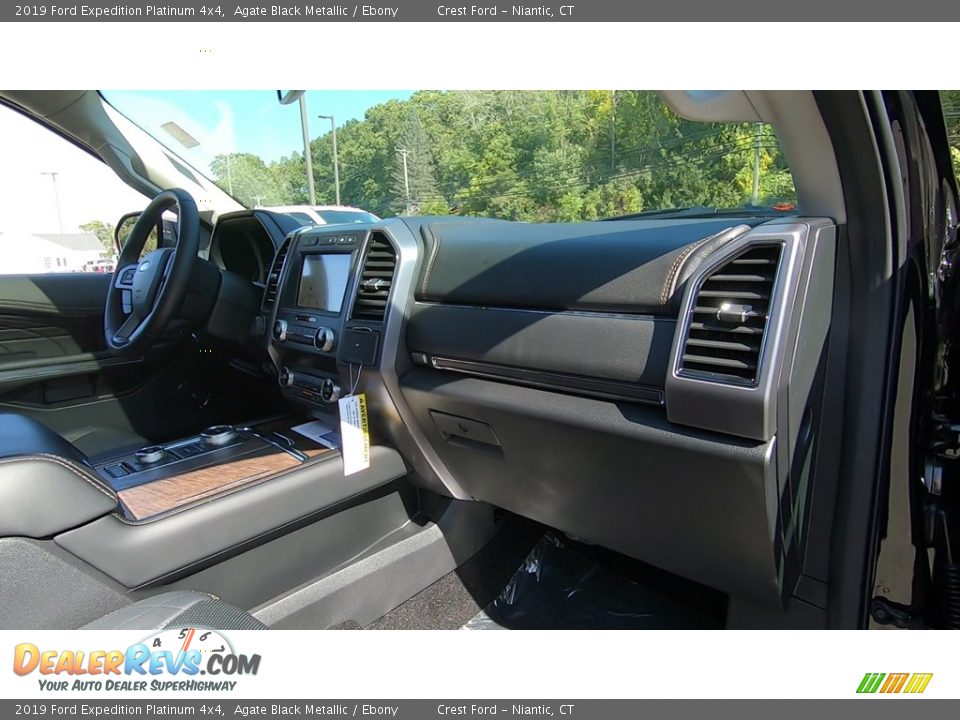 2019 Ford Expedition Platinum 4x4 Agate Black Metallic / Ebony Photo #27
