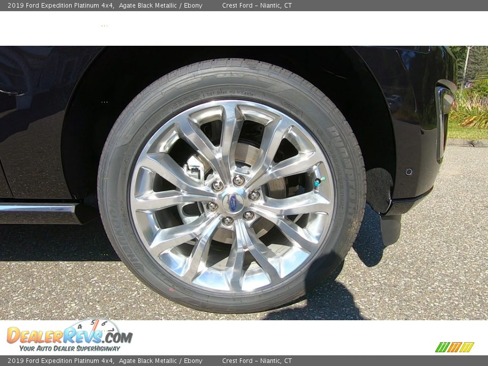 2019 Ford Expedition Platinum 4x4 Agate Black Metallic / Ebony Photo #29
