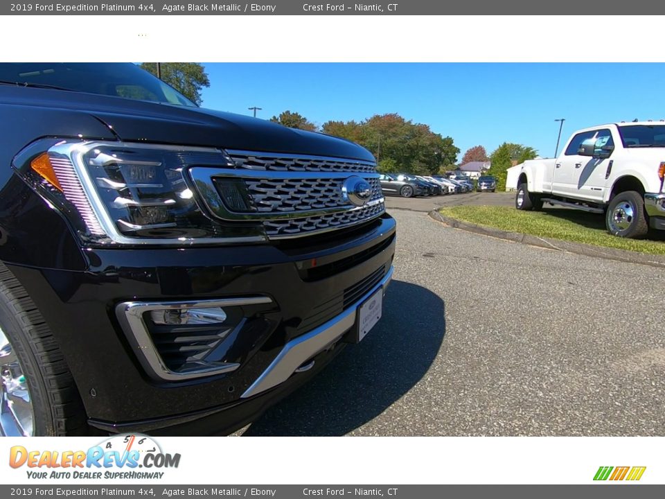 2019 Ford Expedition Platinum 4x4 Agate Black Metallic / Ebony Photo #30