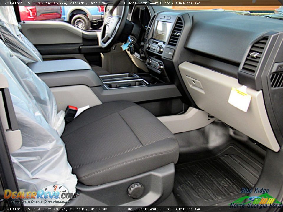 2019 Ford F150 STX SuperCab 4x4 Magnetic / Earth Gray Photo #29